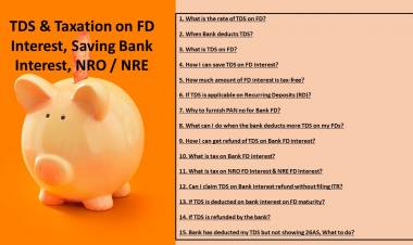 FAQ on TDS on Bank FD & Income tax 