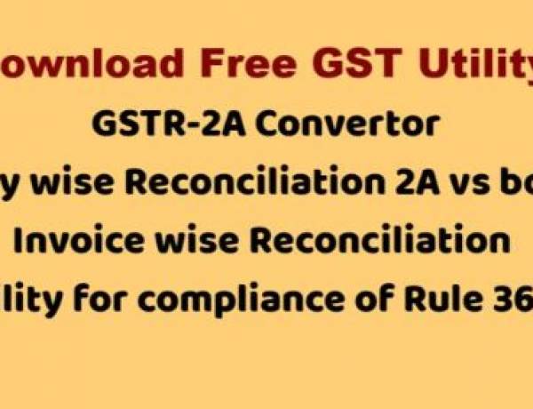 GST UTILITY - very useful for Professionals / Businessmen and students